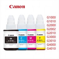 Original Canon ink set GI 790 GI790 GI-790 Black Cyan Magenta Yellow PIXMA G100 G1010 G2000 G2010 G3