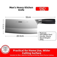 German 9Cr18MoV Forged Dual-use Cleaver Chefs Knife