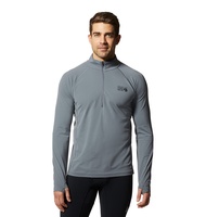 Mountain Hardwear Men's Mountain Stretch Half Zip for Skiing, Climbing, Backpacking, and Hiking