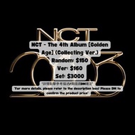 [ALBUM] 專輯代購【*PRE ORDER* NCT - The 4th Album [Golden Age] (Collecting Ver.)】#nct #nctzen