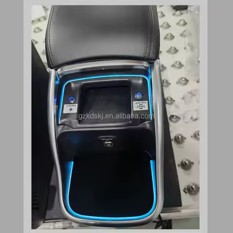 Car Center Console Storage Armrest Box with Cup Holders Use for Tota Voxy 80 Noah 80 Series