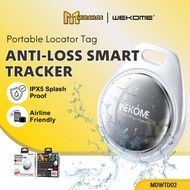WEKOME Smart Portable Anti Lost Key Finder GPS Find Tag Location Tracker Compatible With IP MDWTD02