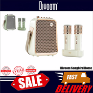 Divoom Songbird Home Ktv Sound Set Portable Outdoor Karaoke Bluetooth Small Speaker With Dual Wireless Microphone