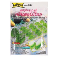 โลโบ ผงวุ้นกลิ่นผลไม้ไทย 115 ก. ✿ LOBO Agar Dessert Mix Thai Fruits Flavour 115 g.