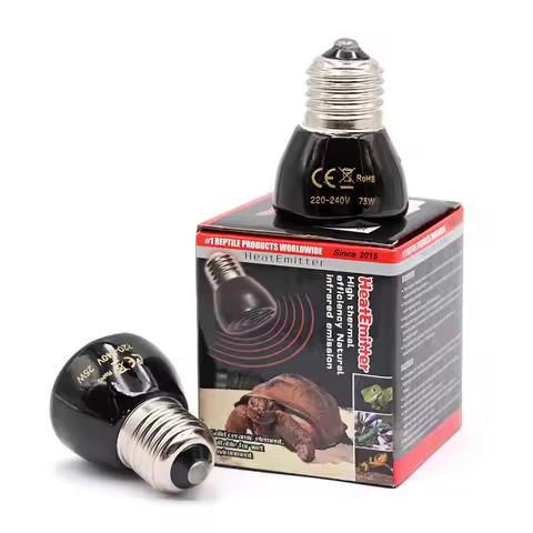 220v Far Infrared Heating Lamp Ceramic E27 Pet Warmer Bulb Brooder Chickens Tortoise Lizard Reptile 