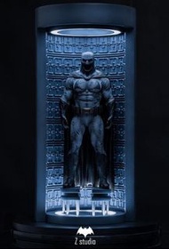二手齊件冇爛 1/6 z studio batknight garage batman vs superman bvs 蝙蝠俠 格納庫 連空戰衣 ben affleck ht hottoys hot 