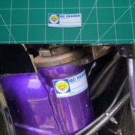 yamaha dt125 chassis sticker