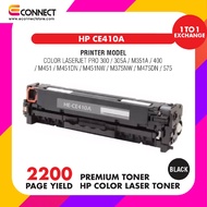【Ready Stock】HP CE410A Black for Color LaserJet Pro 300 / 305A / M351A / 400 HP Color Laser Toner Co