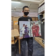 FRAME GAMBAR 12X18 INCHI