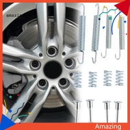 [AM] Parking Brake Shoes Fitting Kit Durable Repairing Set 34410410825 for BMW E46 E90 E91