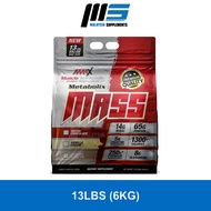 MMX Metabolix Mass Gainer (13lbs)  - HALAL Mass Protein Gain, Weight Gainer, USN
