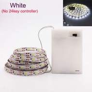 3AA Battery Power 5V RGB Led Strip Light 2835 SMD 1M 2M 3M 4M 5M 50cm Flexible Lighting Ribbon Tape