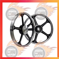 REMPIT Honda GBO C70 5 Batang Sport Rim ( Gold / Black ) c70 petak c70 lampu bulat honda c70 GBOJ