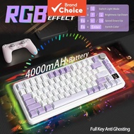 ATTACK SHARK X85Pro 75% Three-Mode Hot-Swappable Mechanical Gaming Keyboard for Laptop & PC ATTACK S