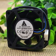 Cooling Fan Delta 6025 12V 0.70A 6CM/cm PWM Speed Control Large Air Volume Fan QFR0612UH