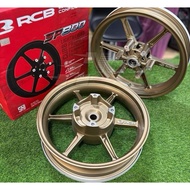 【NEW & HOT ITEM】RCB SP800 SP 800 SCOOTER ADV160 VARIO160 RACING BOY SPORT RIM 2.50/3.50 X14 BLACK BR