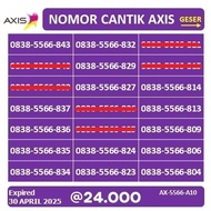 Nomor Cantik Axis 11 Digit