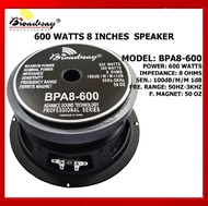 BPA8 8*INCHES 600WATTS INSTRUMENTAL SPEAKER