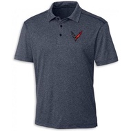 C8 Corvette Heritage Performance Polo Shirt-Licensed Chevrolet