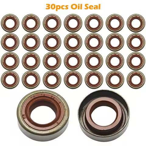 30pcs Oil Seal for Stihl FS80 FS85 FS90 FS120 FS200 FS250 FS300 FS380 FS400 FS450 FS480 HS81 HS81R H