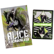 Book - Alice In Borderland - Volume 2 - Free Paper Card