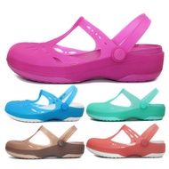 Huan Jian cod Crocs Women s Shoes mary jane ก้นหนา น่ารัก พร้อมส่ง [202455]