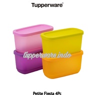 Tupperware Petite Fiesta Set 4pc toples plastik tempat makan bayi wadah mpasi baby murah diskon mini