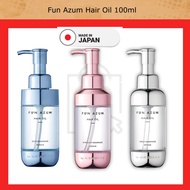 Fun Azum Hair Oil Moist & Damage / Straight & Damage Repair / Silk and Damage 100ml