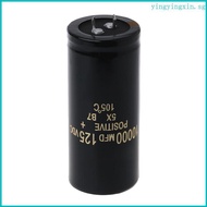 YIN 125V 10000uF Aluminum Electrolytic Capacitor Can Replace 120V 100V 35x80mm