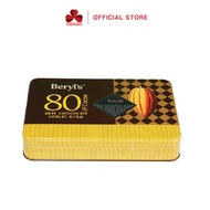 Socola đắng Beryls cacao dark chocolate 99% 80% - hộp thiếc 108g