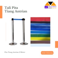 2 Meter Queue Barrier Rope - Barrier Ribbon for Queue Poles