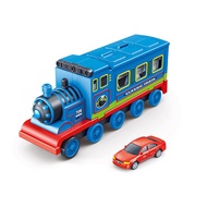 SKISOPGO Inertial Track Toys Inertial Toys Ejection Track Deformation Train Model Gift  Kereta Api D