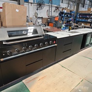 Courtyard Cabinet 304 Cross-Border Operation Table Stainless Steel Locker Sun-Resistant party Open-D