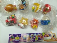麵包超人上鏈火車 扭蛋 (全8款）