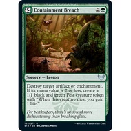 MTG Singles STX Containment Breach MTG Card