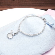 跳跳兔 細版 純銀兒童手鍊 刻字訂製 寶寶手鍊