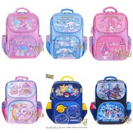 【預訂/現貨】旺角店- 香港正貨-玉桂狗 melody little twin stars Pokemon rainbow jennie 超人 School Bag (S) 小童書包 (細)｜ 護脊書