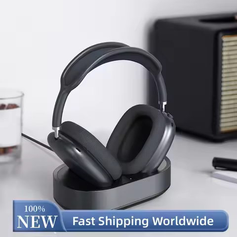 Headphone Stand Charging Dock for AirPods Max Desktop Holder Power Station Base for Apple AirPods Ma