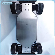 [mojotorw7] RC Stainless Steel Chassis Skid Plate RC Car Chassis Guard Plate for 1/10