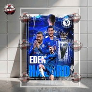 EDEN HAZARD POSTER WITH HIGH QUALITY CRYSTAL GLASS FRAME