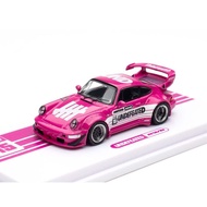 Inno64 1/64 Porsche RWB 964 Pink AUTO SALON 2026 | IN64-964RWB-UNDFTD-03 Diecast Scale Model