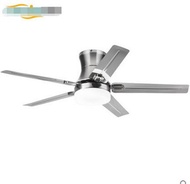 Stainless steel leaf ceiling fan lamp ceiling fan light with remote control fan