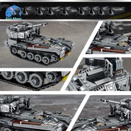 Leyu Ww2 Mainan Balok Bangunsusun Model Lego Bentuk Tank Militer Army