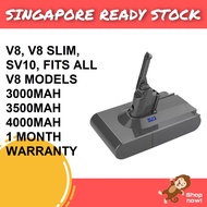 V8 Battery Replacement OEM V8 3000mAh 4000mAh SV10 Absolute Cordless V8 Fluffy Vacuum V8 Animal Cord