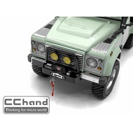 RC4WD D90 / D90 pick up front winch bumper (silver)/(black)