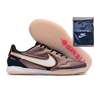 Ready stock original Futsal Kasut Bola Legendary 9 Generation Knitted MD Flat Soccer Shoes  React Ti