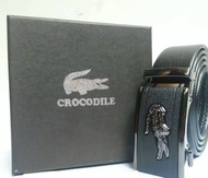 Abidzarshop08 - Ikat pinggang kulit sintetis - Gesper pria dewasa - Ikat pinggang Crocodile - Gesper
