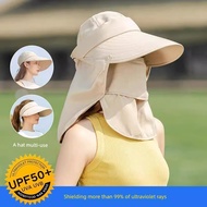 Women do farm work without face-covering mask summer