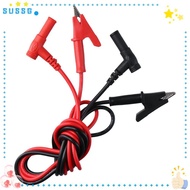 SUSSG Alligator clip 3.3ft /1m Multimeter test leads Electrical testing Test lead