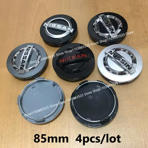 4pcs Outer Diameter 85mm Car Wheel Center Hub Caps for Nissan Y62 Patrol Armada Nismo Hubcaps 40342 